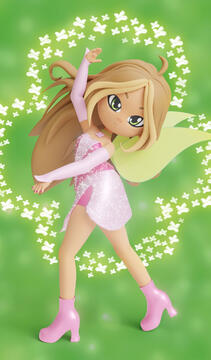 Flora's base transformation from Winx Club